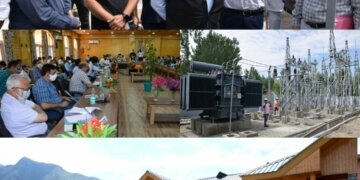 مشیر بصیر خان نے بانڈی پورہ کا دورہ کیا ، گرورہ میں ٹی آر سی کا افتتاح کیا