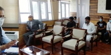 متعدد وفود اور افراد مشیر بصیر خان سے ملاقی