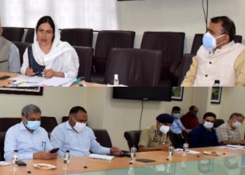 لیفٹیننٹ گورنر کی صدارت میں کشمیر ڈویژن کے ڈی ڈی سی چیرپرسنوں کی میٹنگ ترقیاتی عمل کو زمینی سطح پر لاگو کرنے کےلئے جموں کشمیر سرکار پنچائتی راج کو مضبوط سے مضبوط بنانے کی وعدہ بند