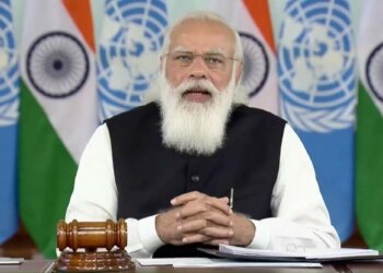 سمندری راستوں کا استعمال دہشت گردی کو بڑھاوادینے کےلئے کیا جارہا ہے ۔ وزیر اعظم