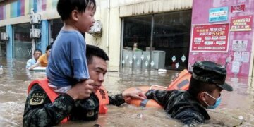 چین: صوبہ ہوبئی میں موسلادھار بارش سے21 افراد ہلاک