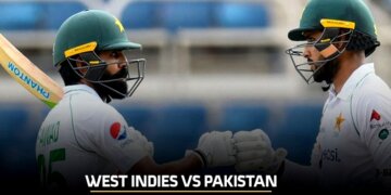 پہلے ٹیسٹ میں پاکستان کی پوری ٹیم 217 رنز پر ڈھیر