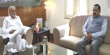 ڈاکٹر جتندر سنگھ نے وزیر مملکت برائے فشریز انمل ہسبنڈری سے ملاقات