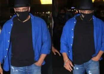 سلمان خان ’ الٹا ماسک‘ لگاکر ائیر پورٹ پہنچ گئے، سوشل میڈیا پر تنقید