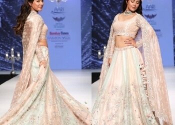 حنا خان نے برائیڈل آوٹ فٹ میں دکھائی خوبصورت ادائیں