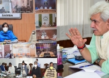 لفٹینٹ گورنر نے کووڈ ٹاسک فورس اور ڈی سیز ، ایس پیز کے ہفتہ وار اجلاسوں کی صدارت کی