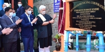 لیفٹیننٹ گورنر نے سری نگر کے کلیدی شہری پروجیکٹوں کو عوام کیلئے وقف کیا