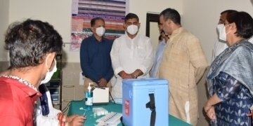 مرکزی وزیر مملکت سنجیو کمار بالیاں کا ضلع سانبہ کا دو روزہ دورہ مکمل