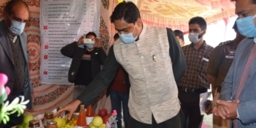 مرکزی وزیر مملکت شانتو ٹھاکر پہلگام کے 2 روزہ دورے پر پہنچے