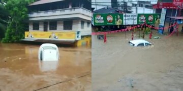 کیرالامیں شدید بارش کے بعد سیلابی صورتحال،ہلاکتیں15تک پہنچی