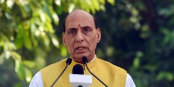 ہندوستان اپنے سمندری مفادات کے تحفظ کیلئے پرعزم ہے :راجناتھ