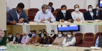 لیفٹیننٹ گورنر نے سیکرٹریوں کی میٹنگ کی صدارت کی