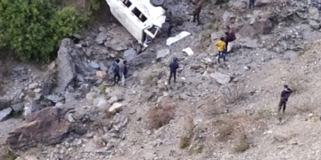 رام بن میں دل دوز سڑک حادثہ ،5افراد لقمہ اجل ، دو زخمی