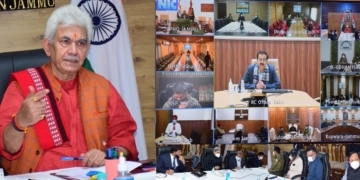 کووڈ 19کے کیسوںمیں ضافہ کے پیش نظر لیفٹنٹ گورنرنے کووڈ ٹاسک فورس میٹنگ کی صدارت کی