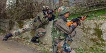 کپوارہ کے جمہ گنڈ میں مختصر جھڑپ عدم شناخت جنگجو جاں بحق