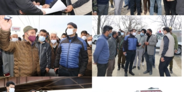 ڈی سی سری نگر نے بڑے پروجیکٹوں کی پیشرفت کا معائنہ کیا