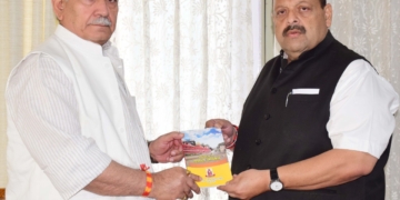 دیویندر رانا نے لیفٹیننٹ گورنر سے ملاقات کی