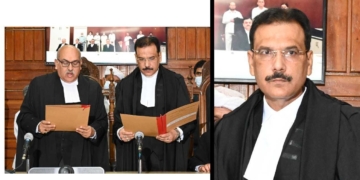 چیف جسٹس نے ہائی کورٹ کے نئے تعینات ہونے والے ایڈیشنل جج سے عہدے کا حلف لیا
