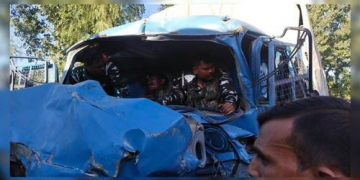 شال ٹینگ سڑک حادثے میں دو پولیس اہلکار زخمی ایک کی حالت نازک