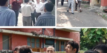 ڈاکٹر راگھو لنگر نے گورنمنٹ میڈیکل کالج جموں کے ڈاکٹروں کے رہائشی انکلیو کا معائینہ کیا