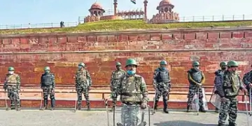 یوم آزادی کی تقریبات ،دہلی میں سخت حفاظتی انتظامات