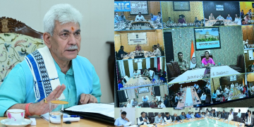 ” ایل جی کی ملاقات“