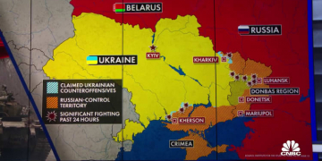 روس سے الحاق کیلئے یوکرین کے چار علاقوں میں ریفرنڈم شروع