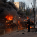 یوکرین کے دارالحکومت کیف میں بھیانک دھماکے