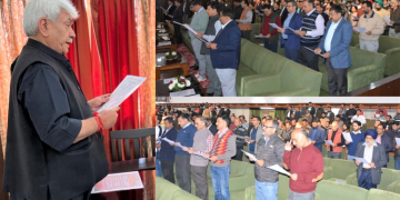 لفٹینٹ گورنر نے یوم دستور کی تقریبات کا افتتاح کیا