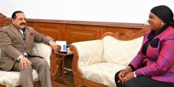 تنزانیہ کے پانچ رکنی وفد نے مرکزی وزیر ڈاکٹر جتیندر سنگھ سے ملاقات کی