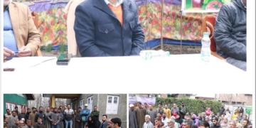 ڈی سی سری نگر نے ڈل جھیل کے علاقے کا وسیع دورہ کیا