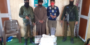 کلگام میں 03منشیات فروش گرفتار، ممنوعہ مادہ برآمد