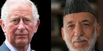 افغانستان کی صورتحال پر تبادلہ خیال کیلئے حامد کرزئی نے برطانوی بادشاہ سے ملاقات کی