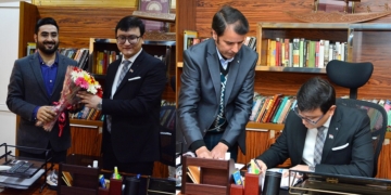 ناظم اطلاعات مینگا شرپا نے اپنا عہدہ سنبھالا
