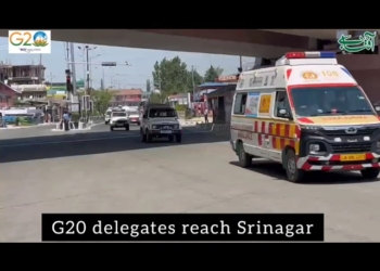 G20 Delegation reached Sringar amid tight security