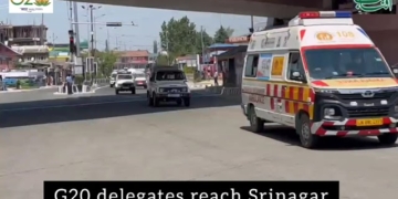 G20 Delegation reached Sringar amid tight security