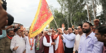 میلہ کھیر بھوانی: نگروٹہ سے 45 سو عقیدت مند کشمیر کی طرف روانہ