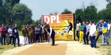 ڈلگیٹ پریمئر لیگ کا باضابط طورپر ٹی آر سی گراونڈ سری نگر میں آغاز