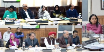 چیف سیکریٹری نے نیشنل ہیلتھ مشن کی گورننگ باڈی میٹنگ کی صدارت کی