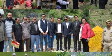 مرکزی جوائینٹ سیکرٹری سی این او ۔ جے ایس اے نے ڈوڈہ کے اپنے 3 روزہ دورے کا اختتام کیا