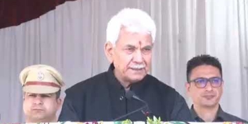 لیفٹیننٹ گورنر منوج سنہا نے بڈگام میں عوامی اجتماع سے خطاب کیا