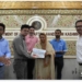 اجلاس میں کشمیر کی نمائندگی کرنے والے کاریگروں کو سری نگر  میں استقبالیہ دیا گیا