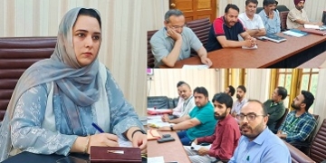 ڈی سی  بارہمولہ نے ڈسٹرکٹ لیول کوآپریٹو ڈویلپمنٹ کمیٹی کے اجلاس کی صدارت کی