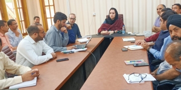 ضلع ترقیاتی کمشنر بارہمولہ نے ضلع میں ایکو سیاحت کو فروغ دینے کی حکمت عملی پر تبادلہ خیال کیا