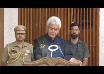 سرینگر میں بی ایچ یو یورولوجی کے سابق طلباء کے اجلاس میں ایل جی کی تقریر