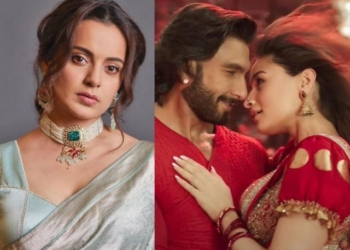 کنگنا رناوت کا رنویر سنگھ کو نارمل انسانوں والے کپڑے پہننے کا مشورہ