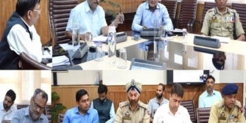 چیف سکریٹری نے سرینگر۔ جموں قومی شاہراہ پر بھاری گاڑوں کے سفر کے وقت کو کم کرنے کے لیے اسٹیک ہولڈرز کے ساتھ بات چیت کی
