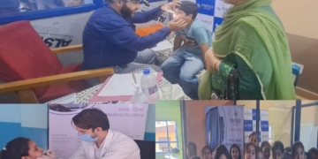 پارس اسپتال کی جانب سے راجباغ سرینگر میں اسکولی بچوں کیلئےمفت طبی معائنہ کیمپ کا انعقاد کیا گیا ، طلبہ کی بھر پور شرکت