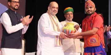 امت شاہ نے  ‘میری ماٹی میرا دیش’ مہم کے تحت امرت کلش یاترا کا آغاز کیا