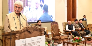 سری نگر اسمارٹ سٹی ملک کے دیگر شہروں کے لیے ایک رول ماڈل ہے۔ ایل جی سنہا